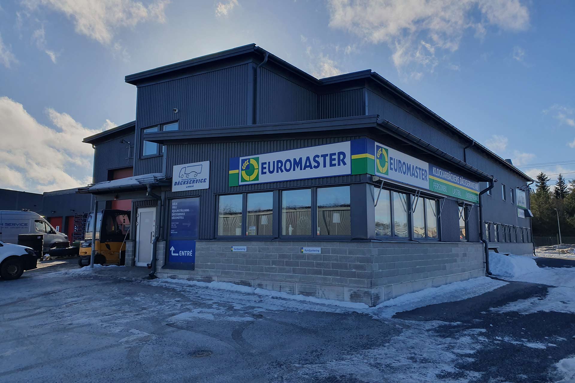Kontakta oss, däckservice